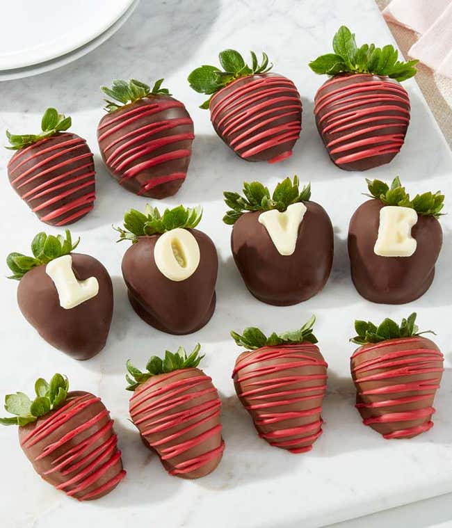 LOVE Chocolate Covered Strawberry BerryGram