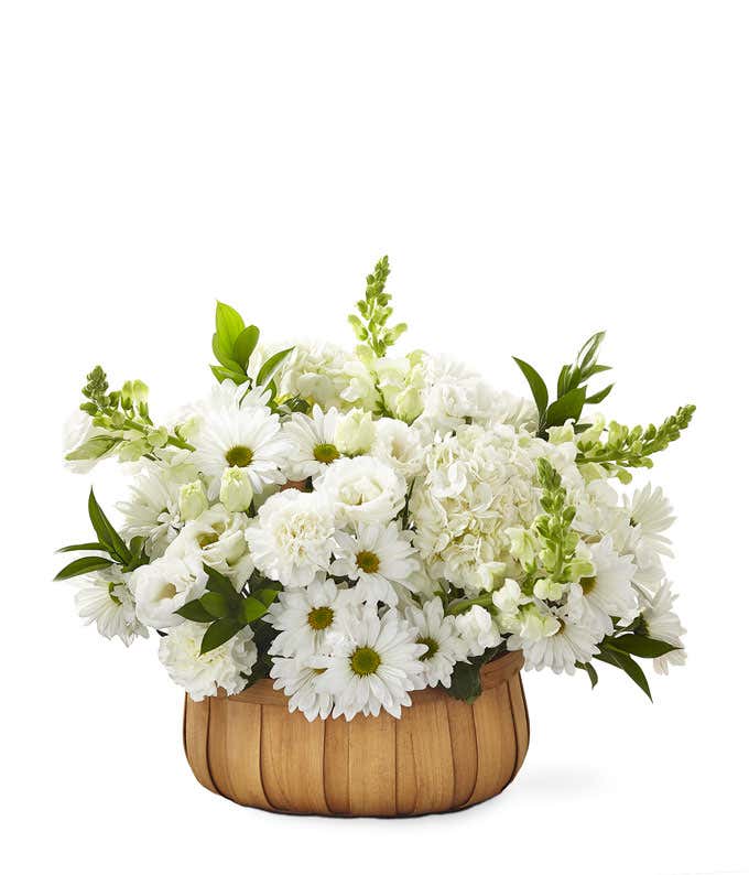 Pure Ivory Basket